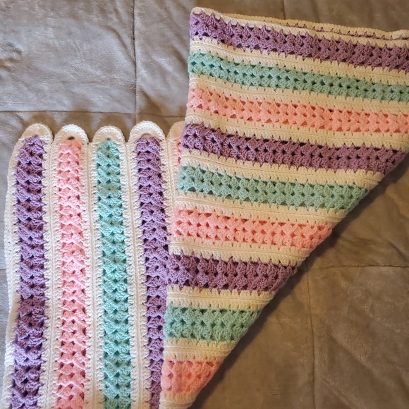 Vintage Crochet blanket - Picture 1 of 2